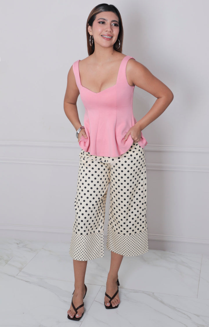 Blusa pueplum de tirantes - BLUSAS REGULAR Boutiquemirel 