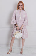 Vestido corto estampado - VESTIDO LARGO REGULAR Boutiquemirel 