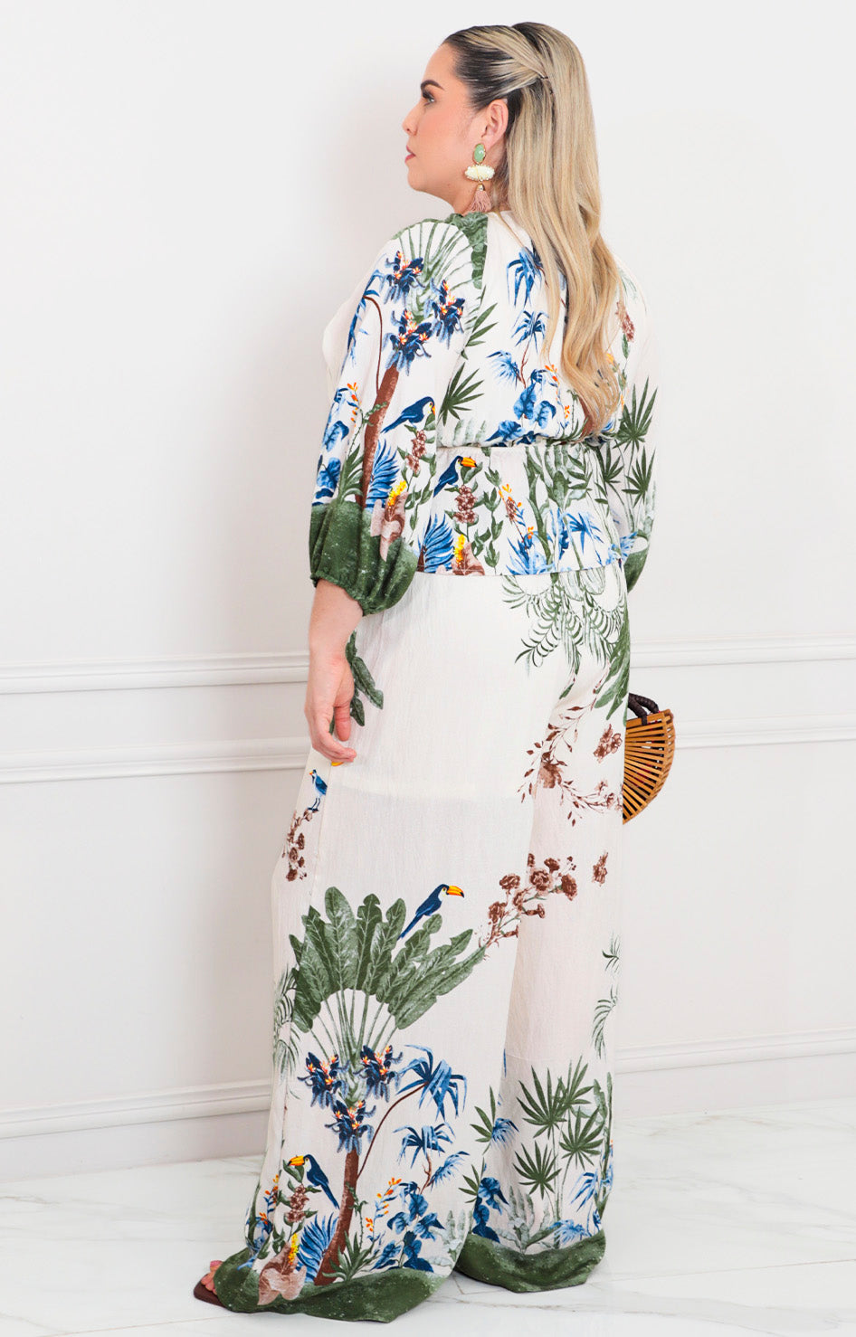 Conjunto estampado floreado - CONJUNTO CURVY Boutiquemirel 