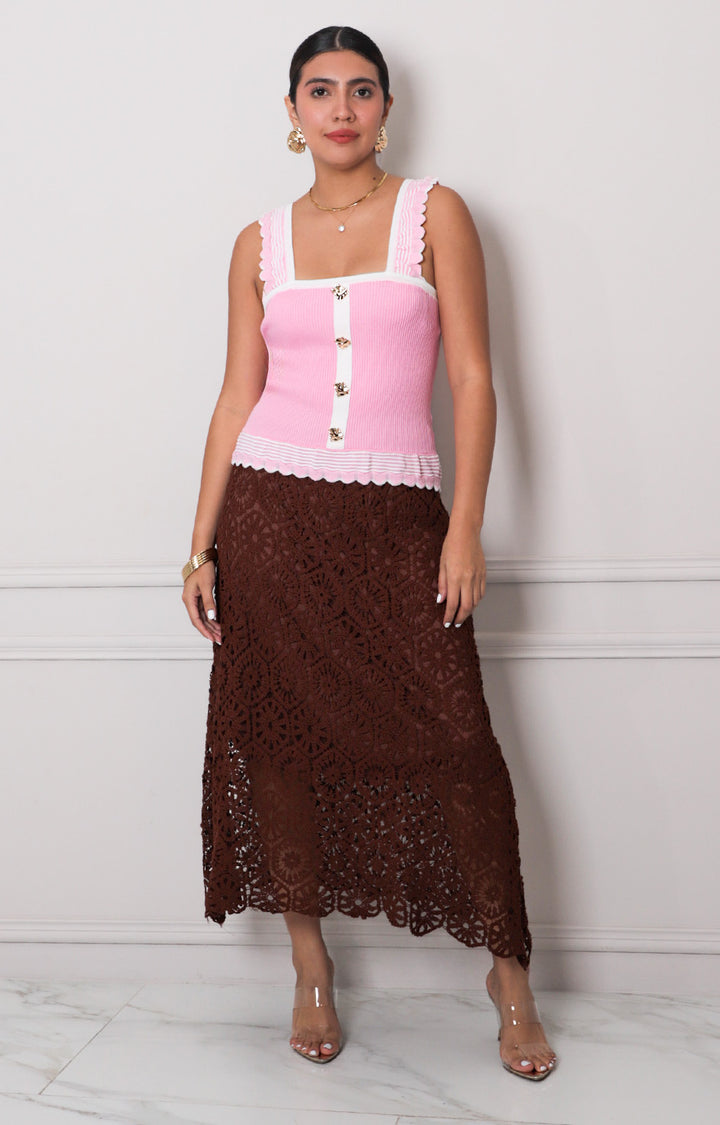 Blusa rosa de tirantes - BLUSAS REGULAR Boutiquemirel 