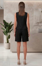 Conjunto negro con botones dorados - CONJUNTO REGULAR Boutiquemirel 