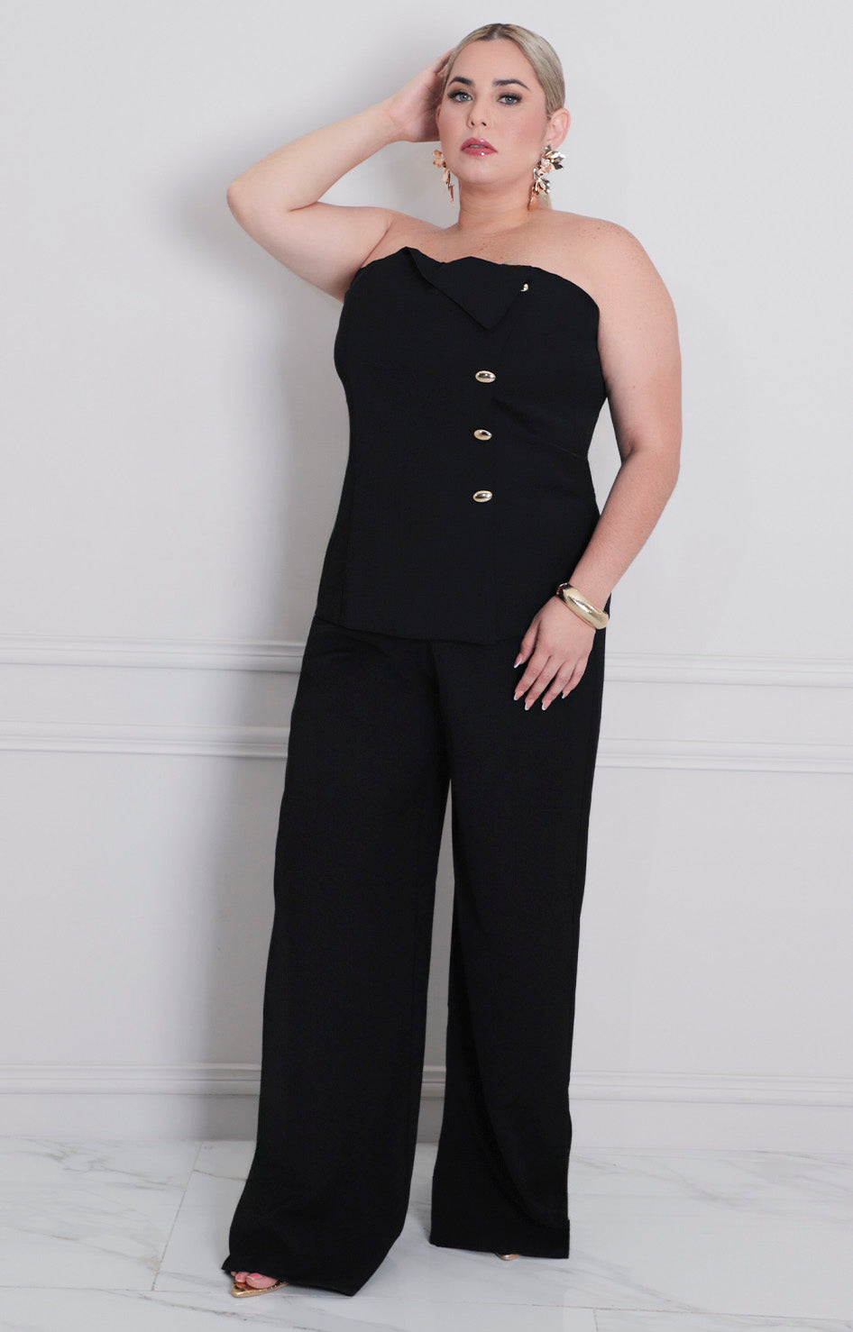 Conjunto negro straple - CONJUNTO XL Boutiquemirel 