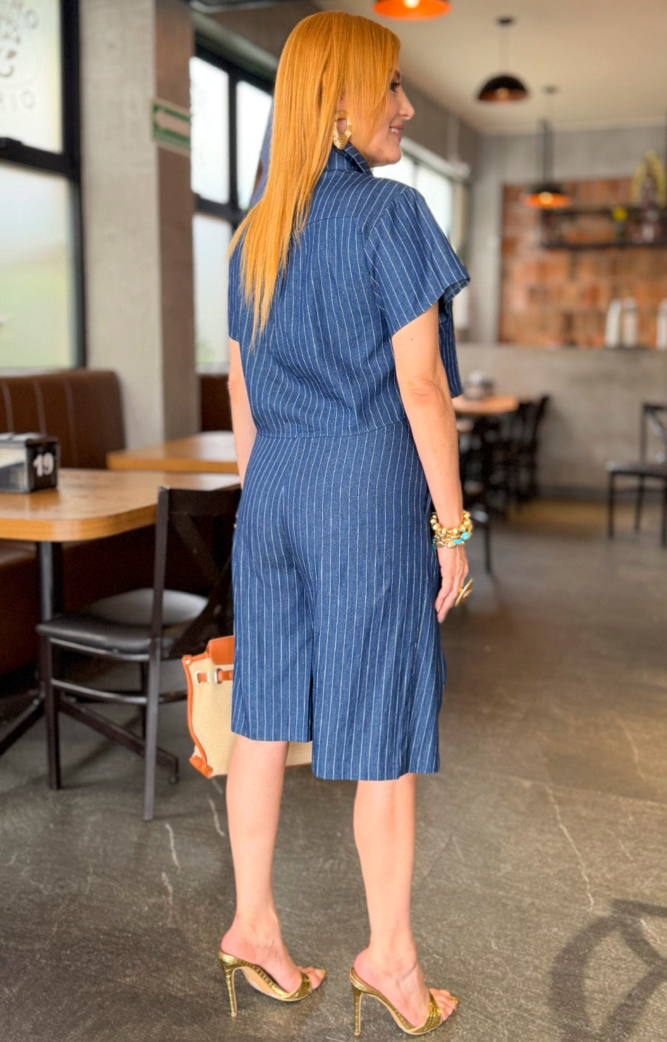 Conjunto azul marino con rayas - CONJUNTO REGULAR Boutiquemirel 