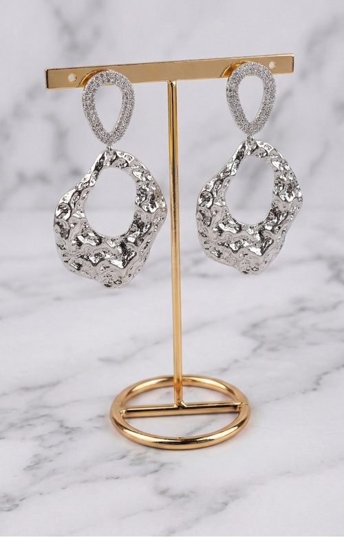 Aretes de fiesta con pedrería - ARETES Boutiquemirel 