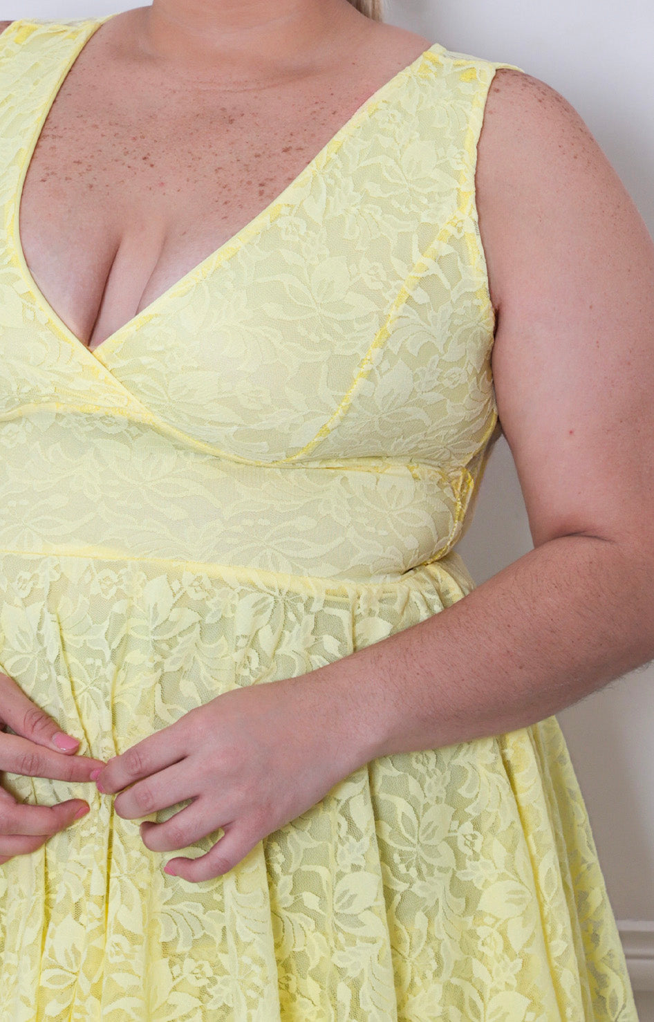 Vestido largo con volantes - VESTIDO LARGO CURVY Boutiquemirel 