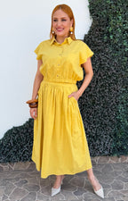 Conjunto amarillo - CONJUNTO REGULAR Boutiquemirel 