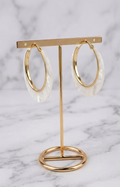 Arracadas doradas chic - ARETES Boutiquemirel 