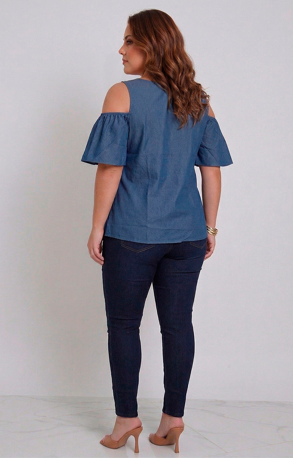 B*3-26*IRE*R8305*MEZCLILLA - BLUSAS CURVY Boutiquemirel 