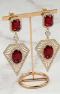 Aretes Rojos de Lujo - ARETE Boutiquemirel 