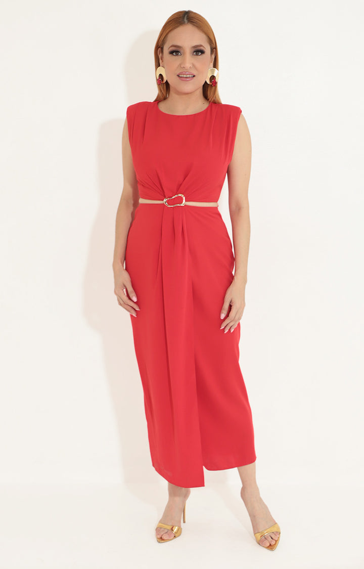 Vestido rojo - VESTIDO Boutiquemirel 