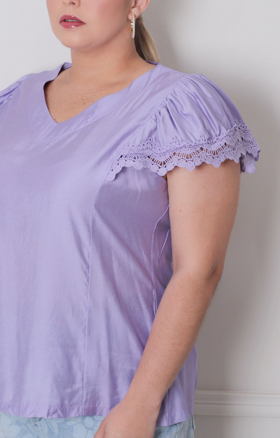 B*3-26*IRE*R8330*LILA - BLUSAS CURVY Boutiquemirel 