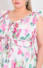 Vestido de tirantes estampado - VESTIDO LARGO CURVY Boutiquemirel 