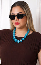 Collar maxi de esferas
