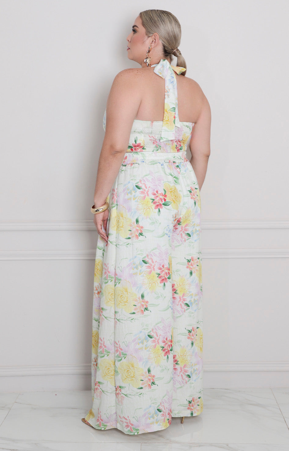 Conjunto halter estampado - CONJUNTO CURVY Boutiquemirel 