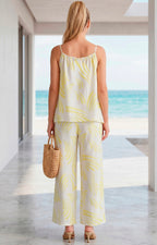 Conjunto con estampado amarillo - CONJUNTO REGULAR Boutiquemirel 