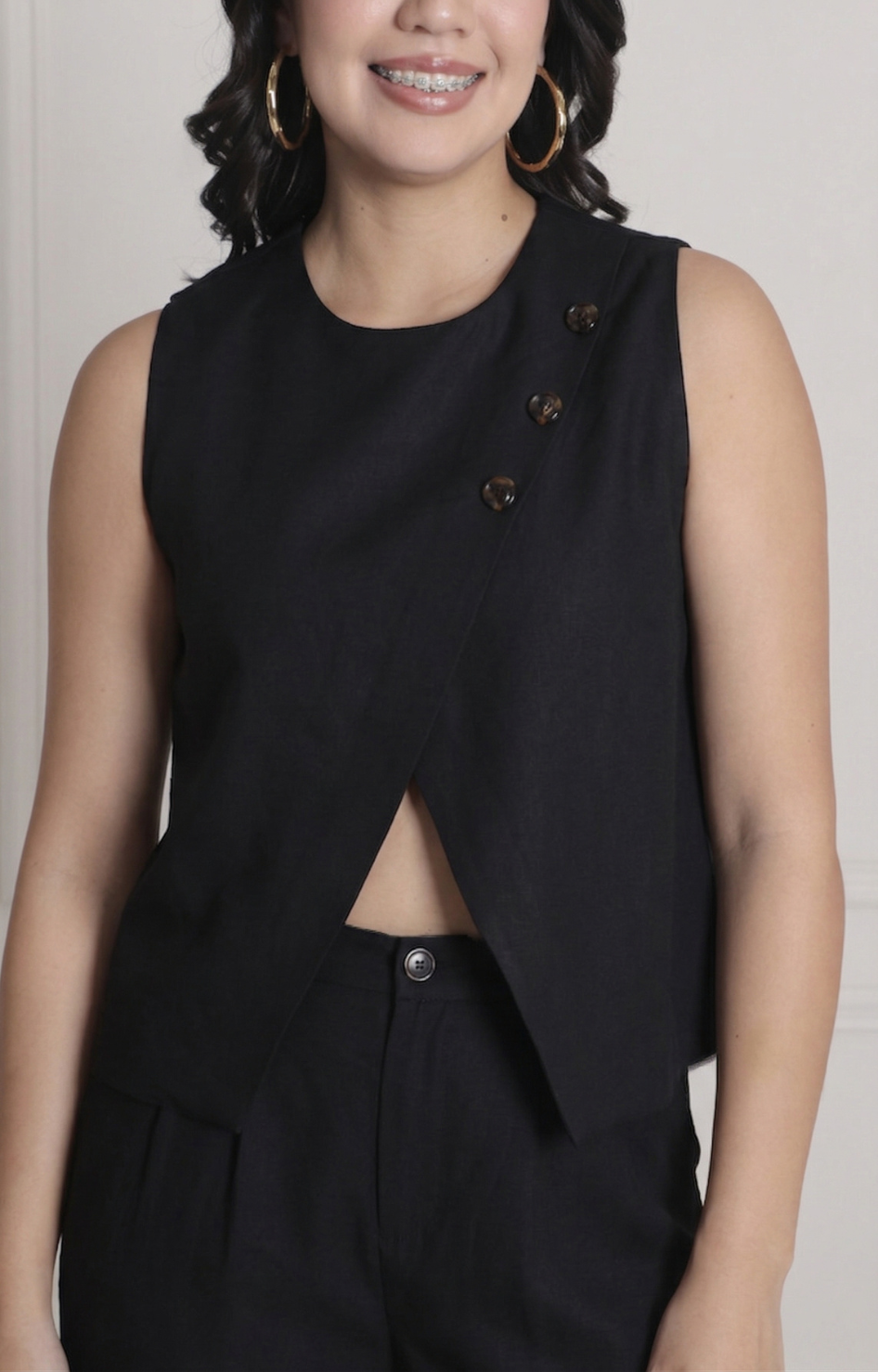 Conjunto liso con botones - CONJUNTO REGULAR Boutiquemirel 