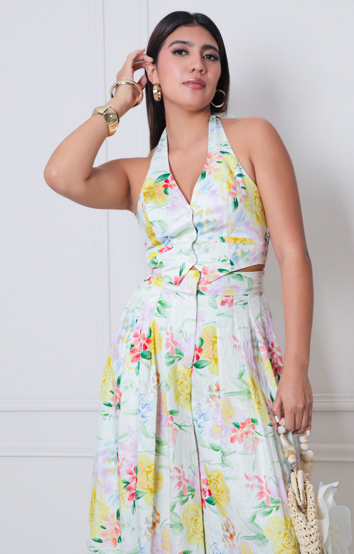 Conjunto halter estampado - CONJUNTO REGULAR Boutiquemirel 