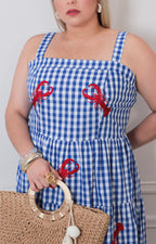 Vestido de tirantes estampado - VESTIDO LARGO CURVY Boutiquemirel 