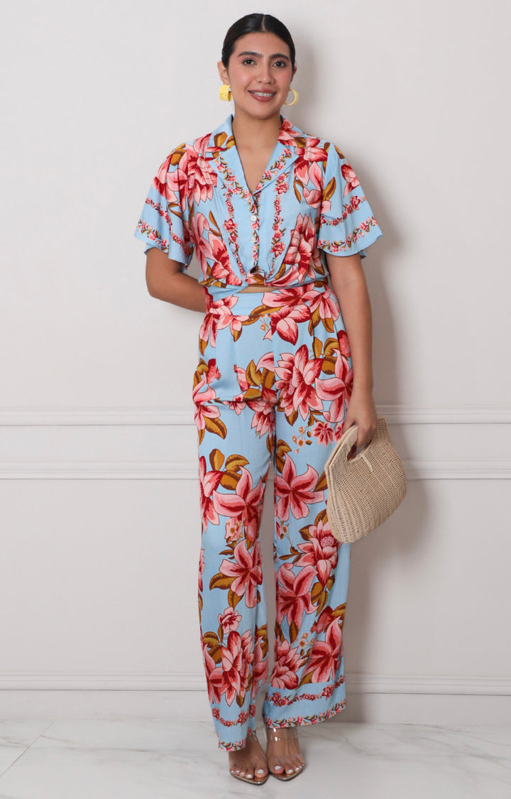 C*3-26*LULUMARI*45691ST*AZUL ESTAMPADO - CONJUNTO REGULAR Boutiquemirel 