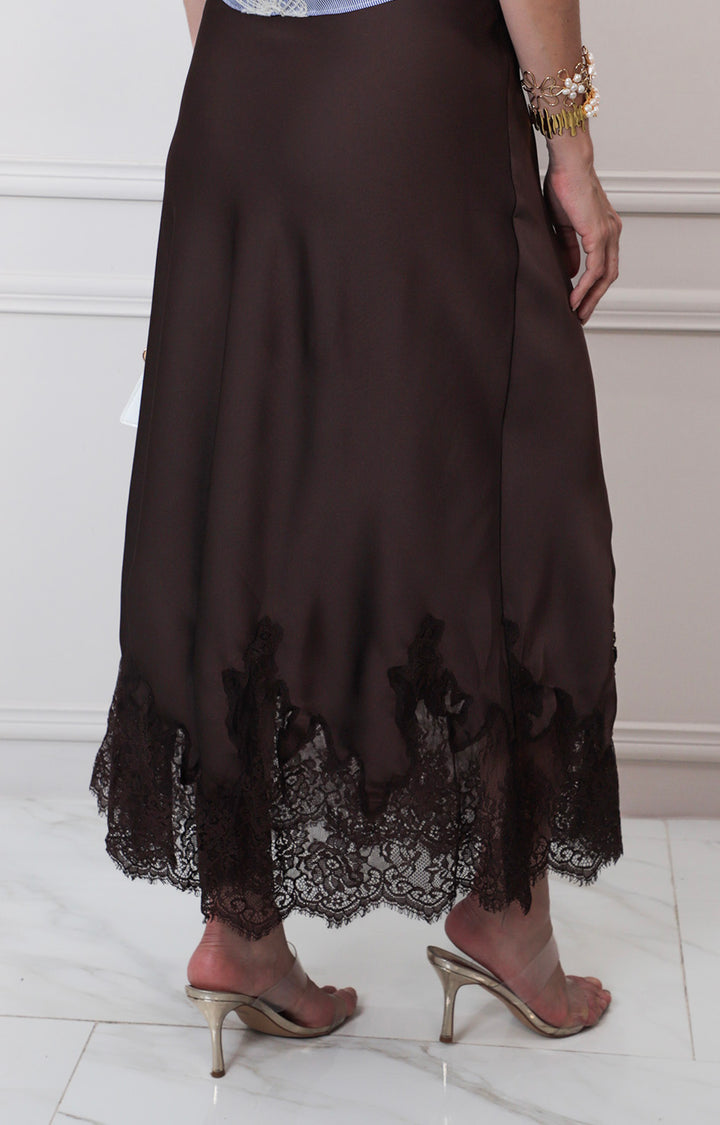 F*3-26*TABA*SA-57-08*CAFE - FALDA REGULAR Boutiquemirel 