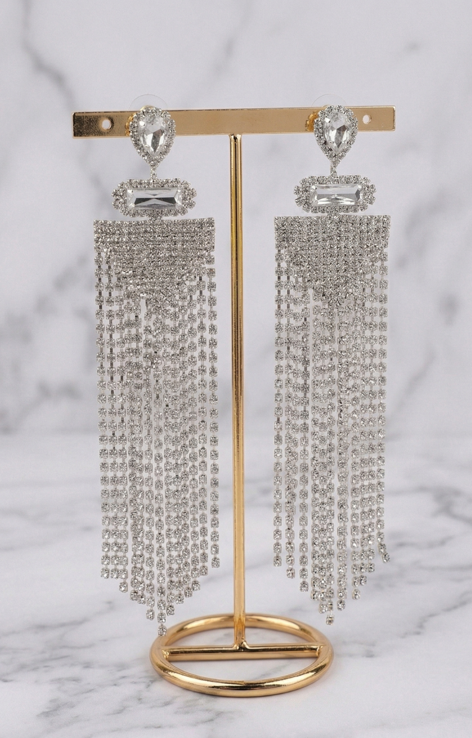 Aretes de fiesta con caída brillante - ARETE Boutiquemirel 