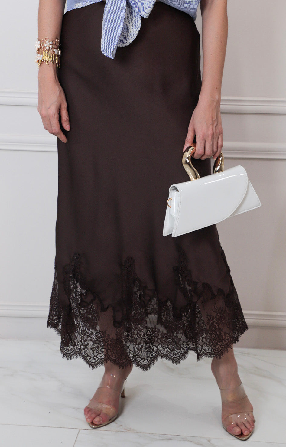 F*3-26*TABA*SA-57-08*CAFE - FALDA REGULAR Boutiquemirel 