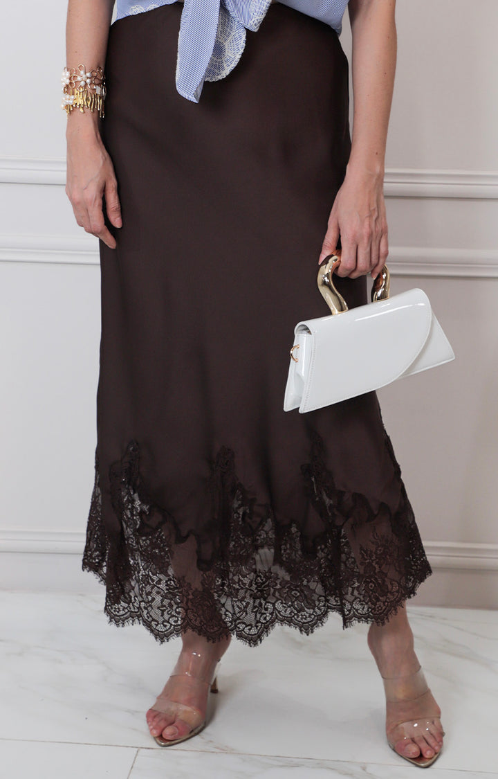 F*3-26*TABA*SA-57-08*CAFE - FALDA REGULAR Boutiquemirel 