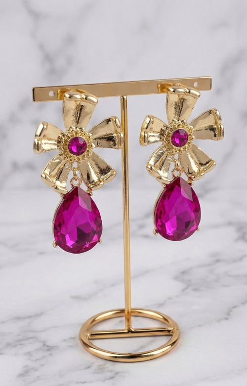 A*3-26*H&amp;D*25E5451*FUCSIA - ARETES Boutiquemirel 