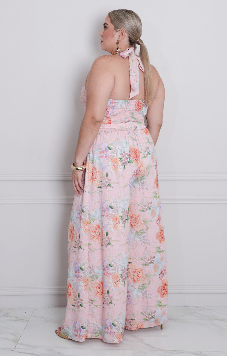 Conjunto halter estampado - CONJUNTO CURVY Boutiquemirel 