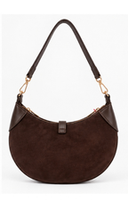 Bolsa baguette con tachuelas