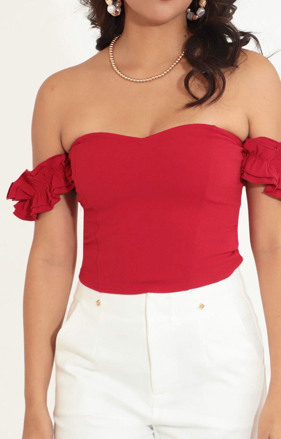 Blusa roja - BLUSA Boutiquemirel 