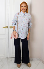 Blusa camisera floral