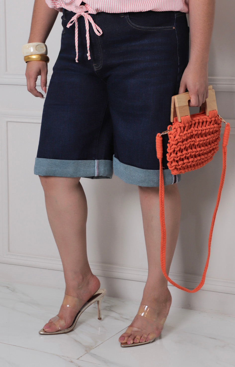 Short de mezclilla - SHORT MEZCLILLA CURVY Boutiquemirel 