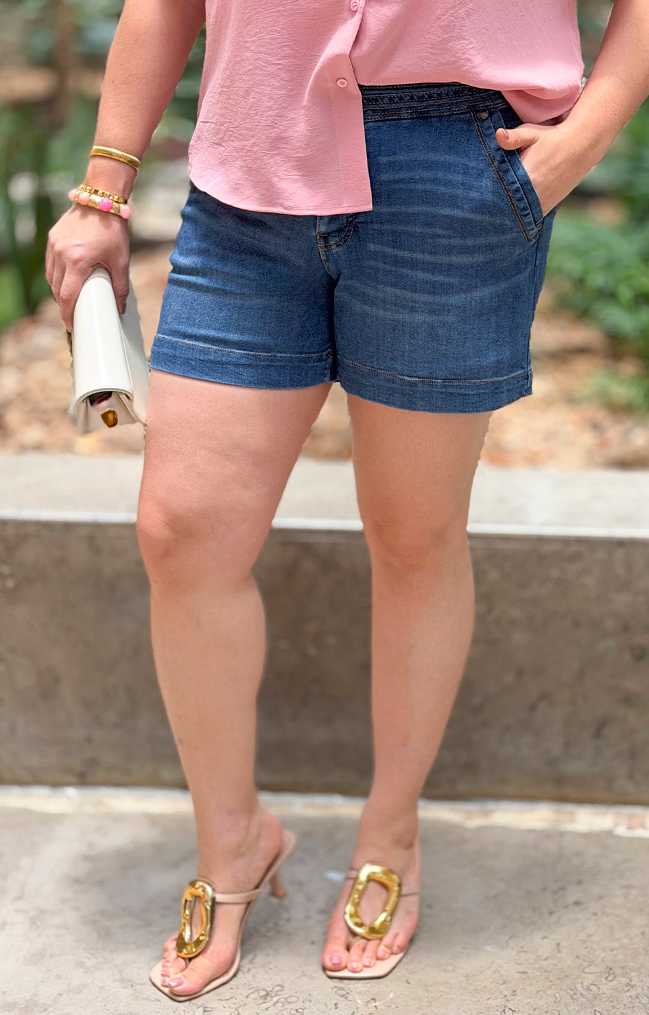 Short de mezclilla