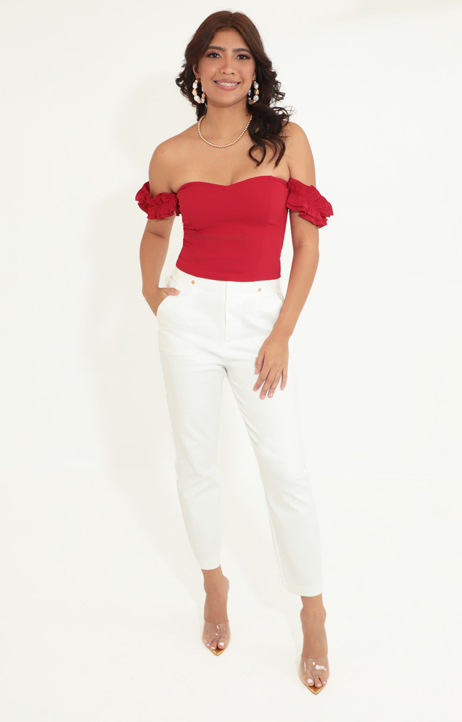 Blusa roja - BLUSA Boutiquemirel 