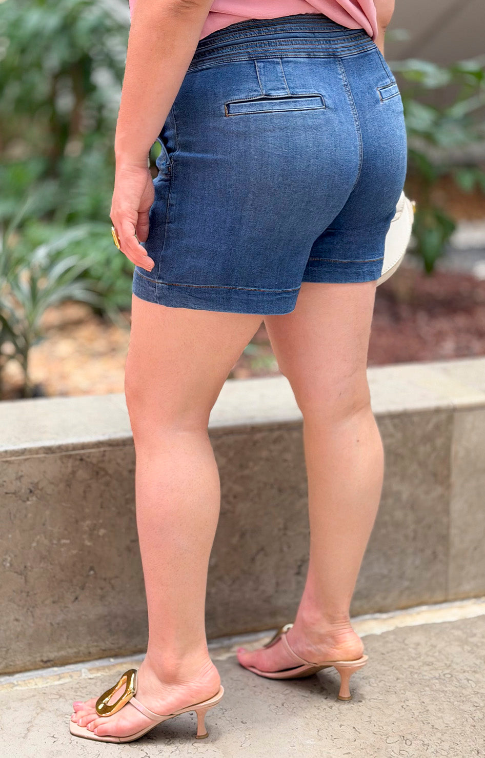 Short de mezclilla