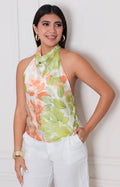 Blusa estampada halter - BLUSAS REGULAR Boutiquemirel 