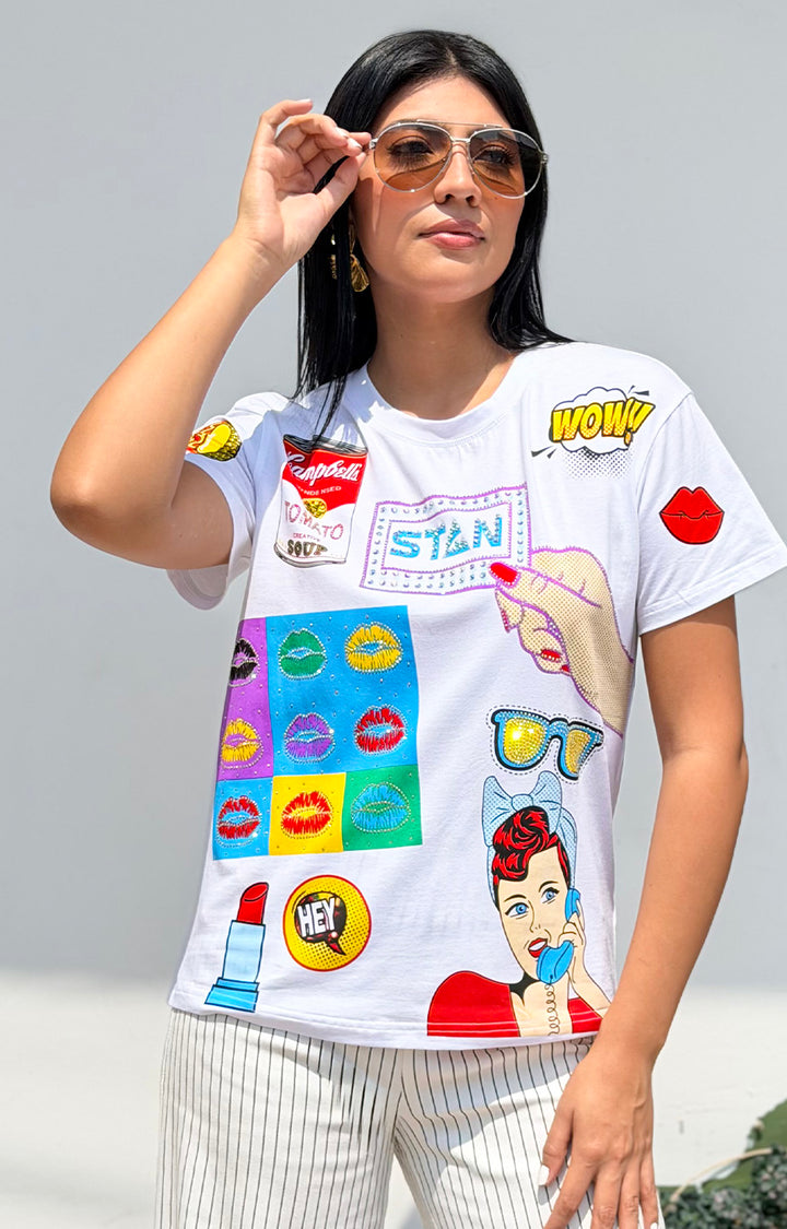 Blusa estampada - BLUSAS REGULAR Boutiquemirel 