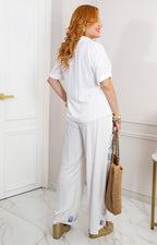 Conjunto con estampado costero