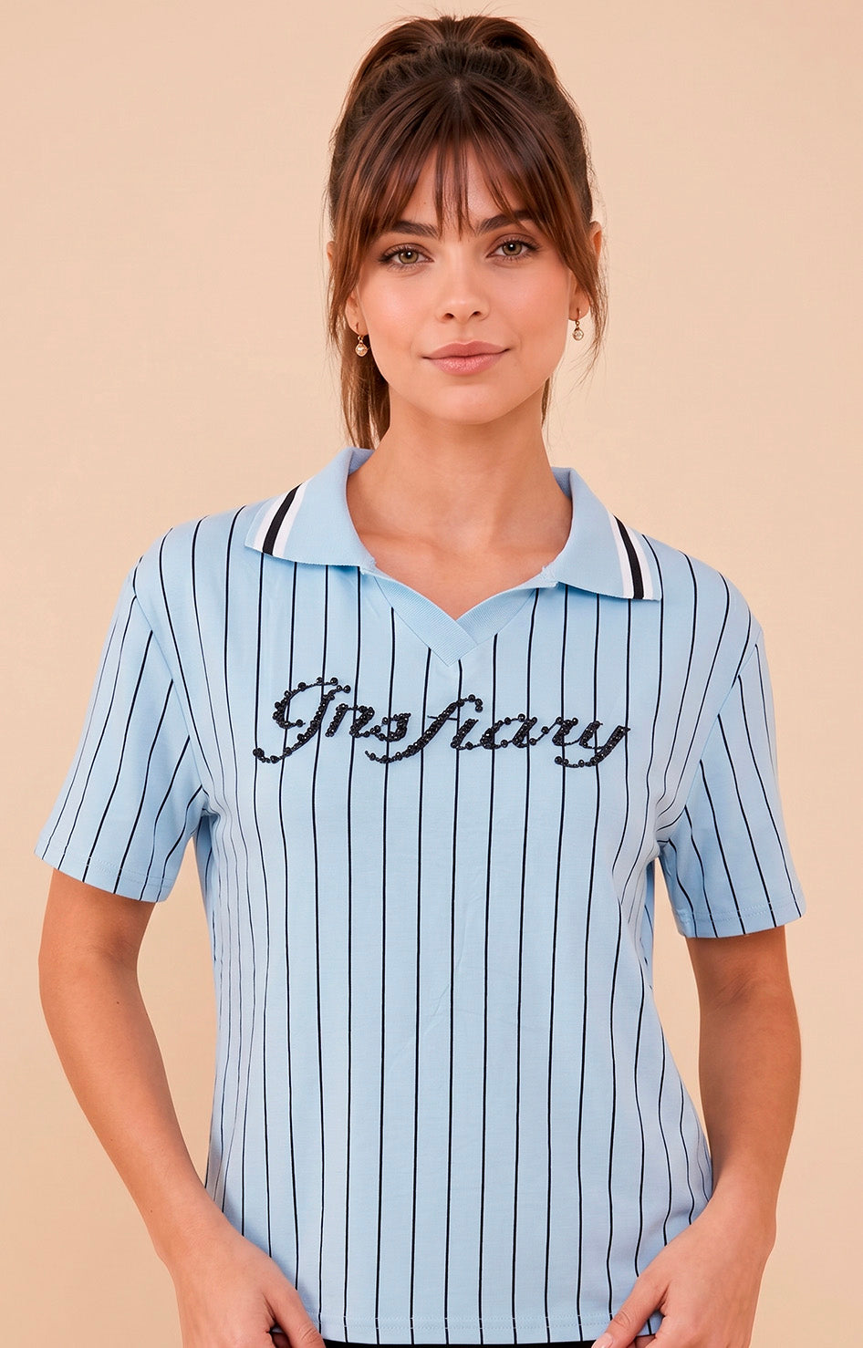 Blusa con aplicaciones - BLUSAS REGULAR Boutiquemirel 