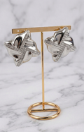 Aretes Plata con Brillo - ARETE Boutiquemirel 