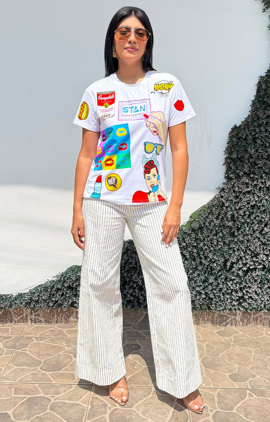 Blusa estampada - BLUSAS REGULAR Boutiquemirel 