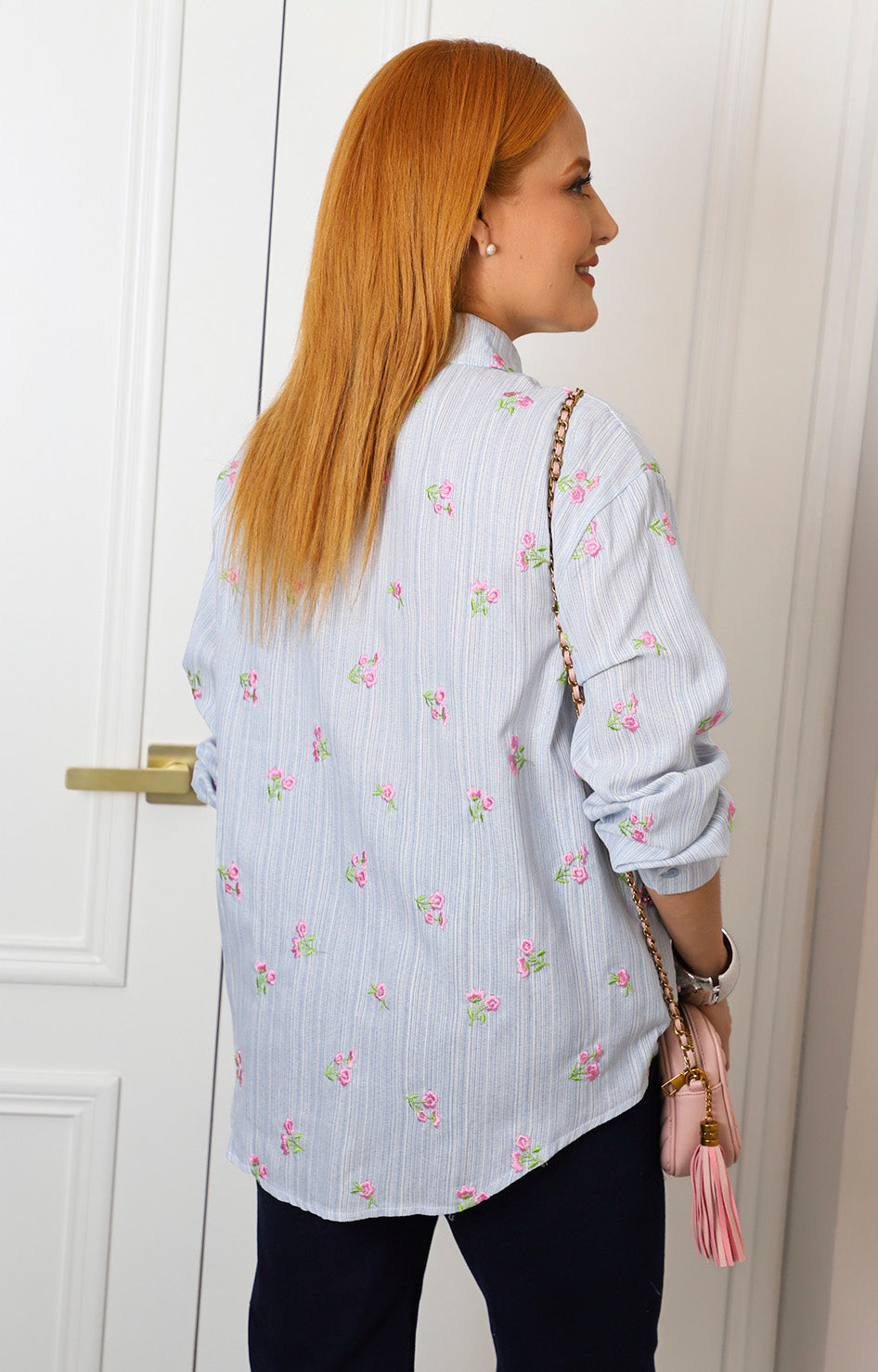 Blusa camisera floral