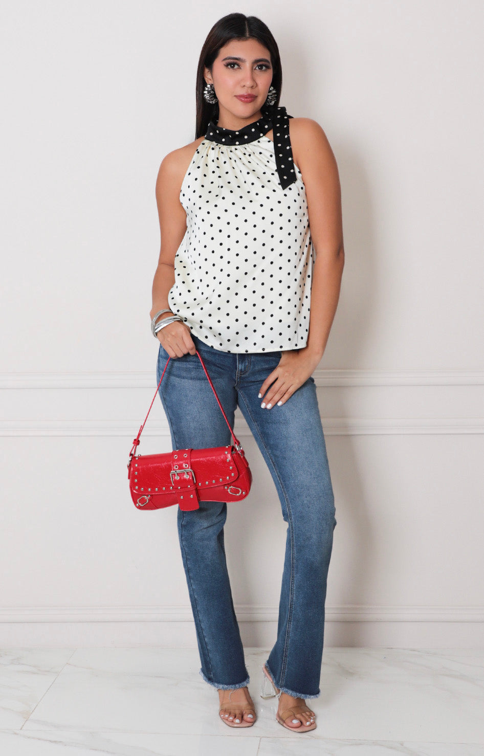 blusa halter estampado - BLUSAS REGULAR Boutiquemirel 