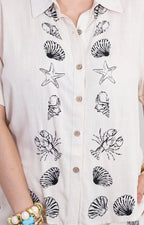 Conjunto con estampado costero