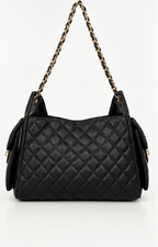 Bolsa acolchada con cadena