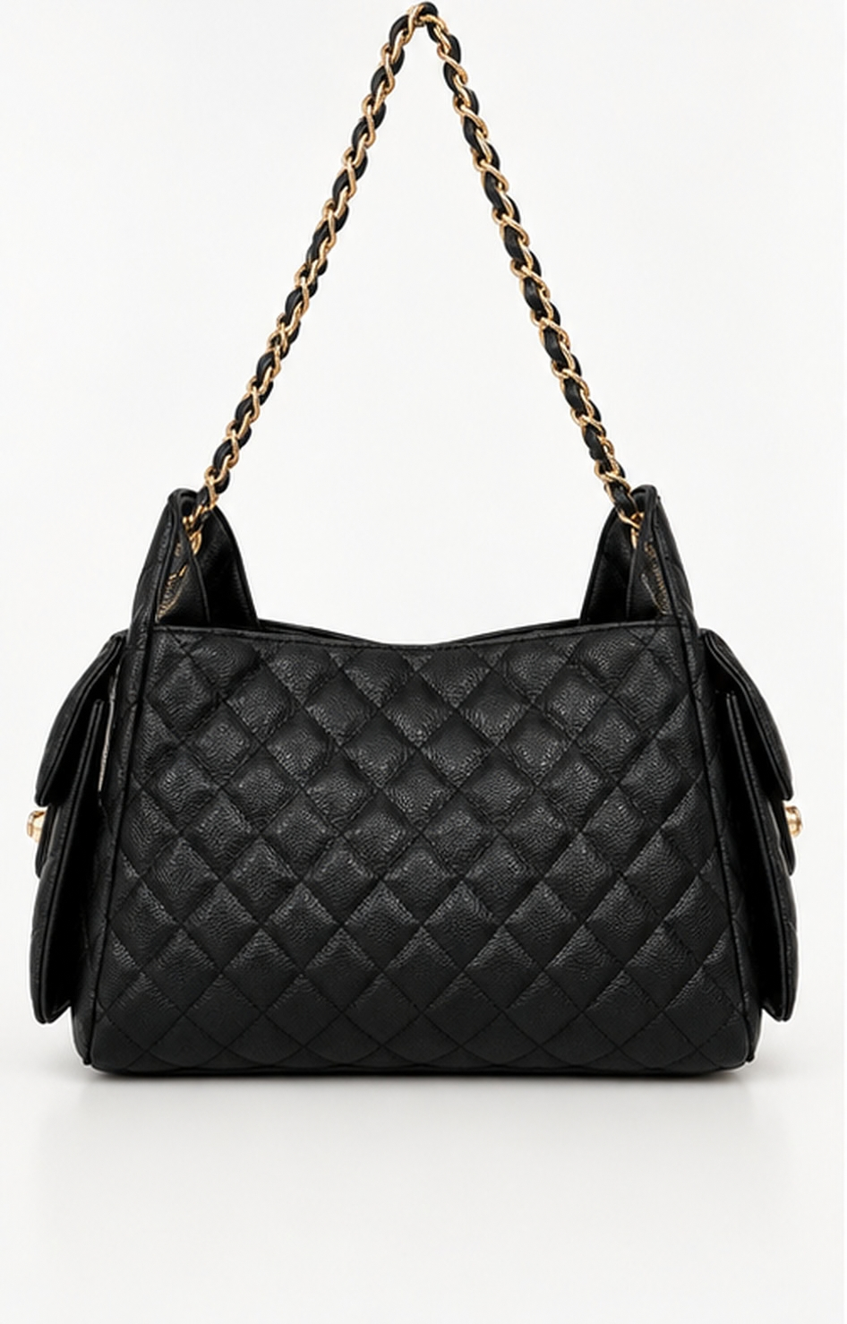Bolsa acolchada con cadena