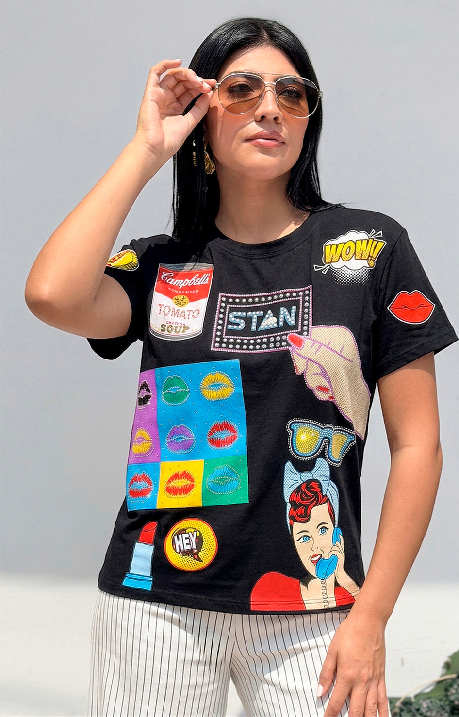 Blusa estampada - BLUSAS REGULAR Boutiquemirel 