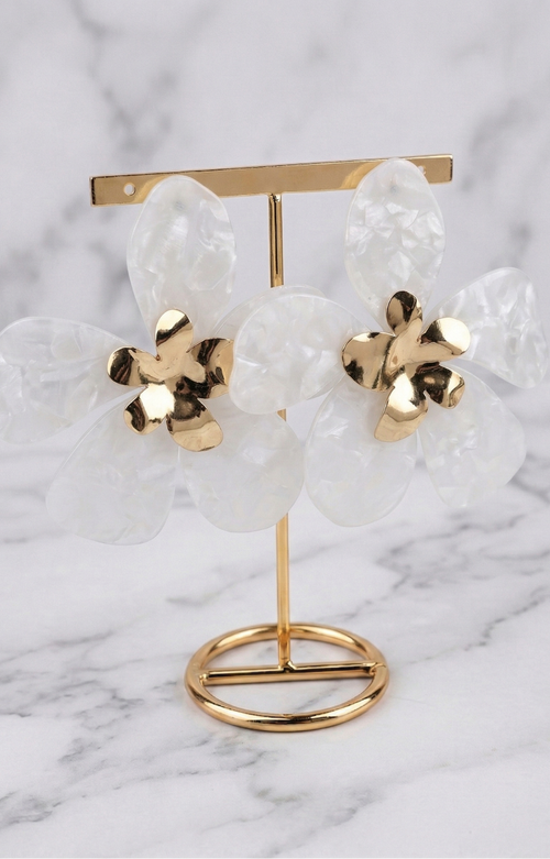 Aretes de flor - ARETES Boutiquemirel 