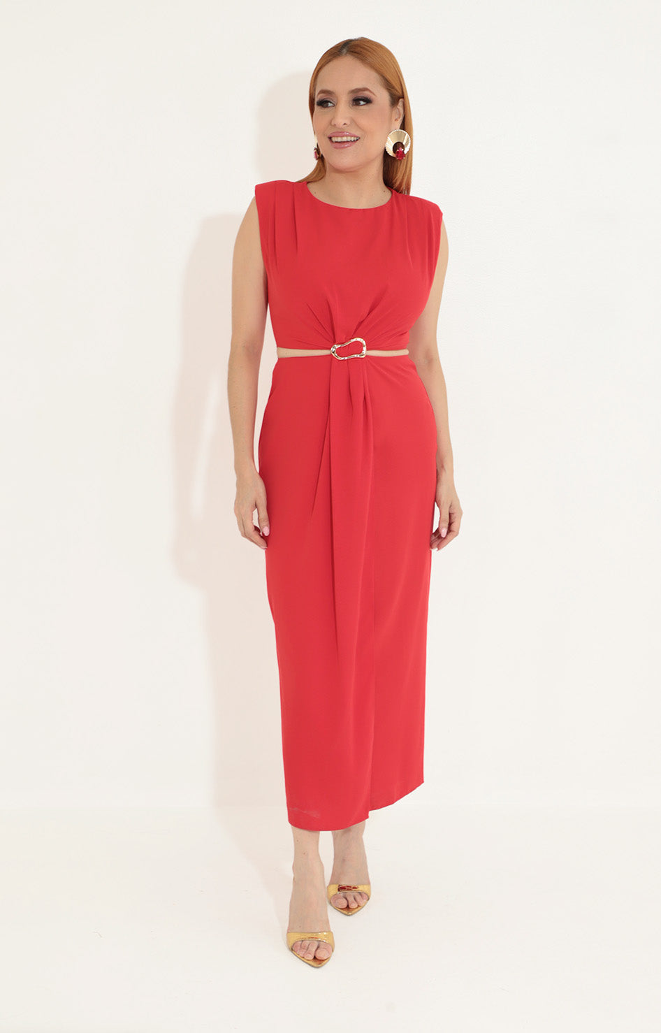 Vestido rojo - VESTIDO Boutiquemirel 